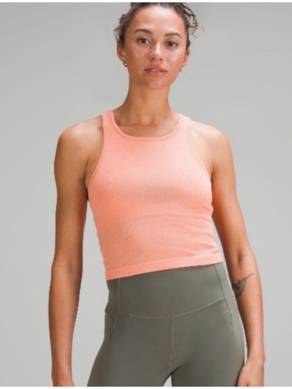 Lululemon Ebb to Street Razorback crop Tank